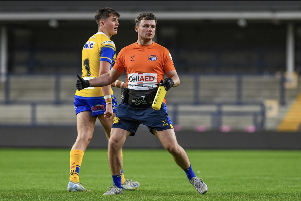 Leeds Rhinos sideline